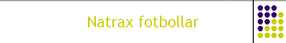 Natrax fotbollar